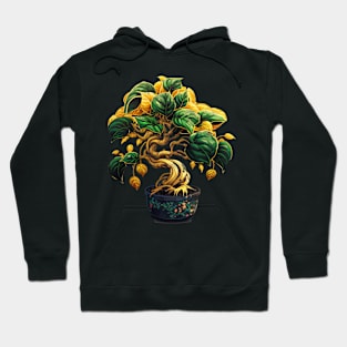 Golden Pothos Bonsai Hoodie